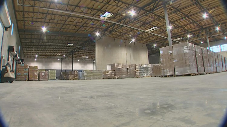 Washington nonprofit to open massive warehouse to supply food to those in need