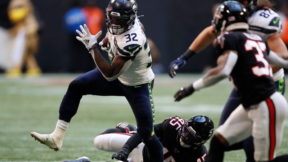 Falcons lose to Seahawks, Russell Wilson throws 4 touchdown passes