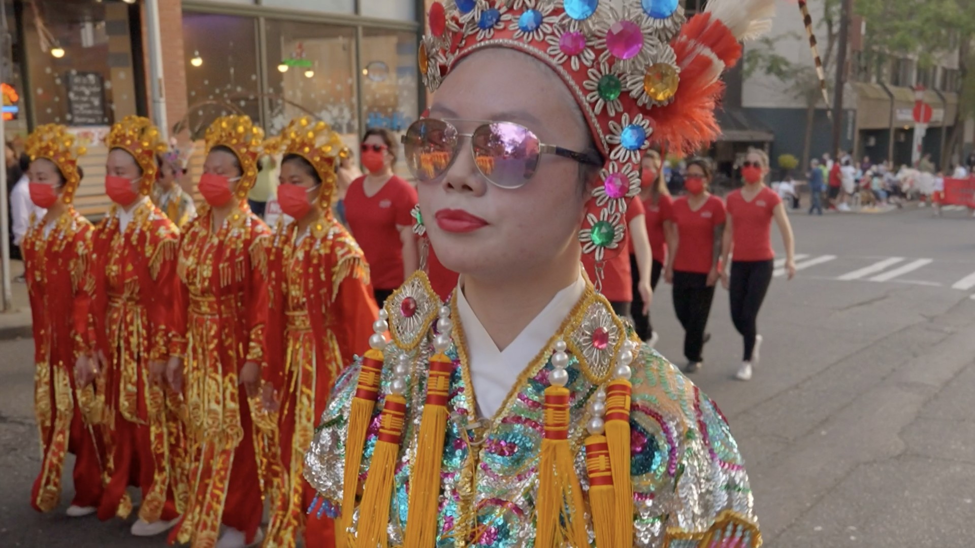 The Seattle Chinese Community Girls Drill Team marches on in a new documentary. #k5evening