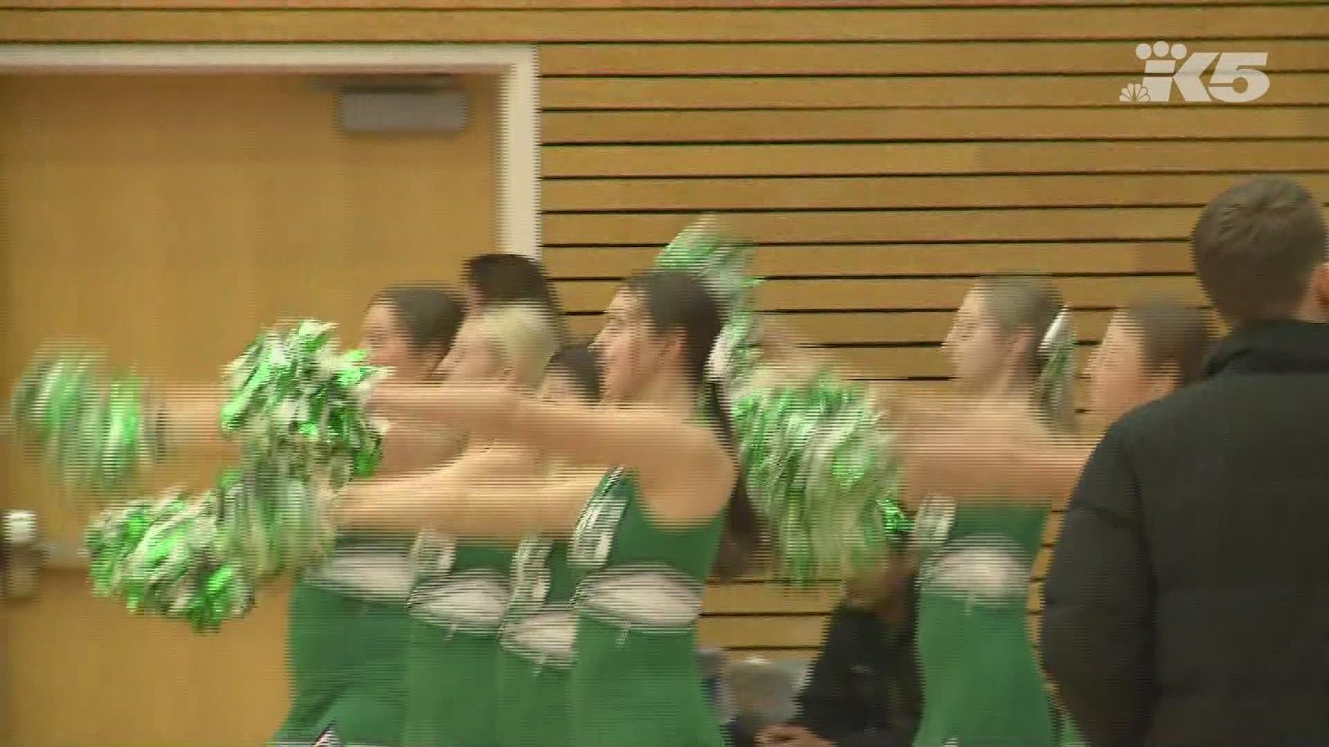 Highlights of the Woodinville girls 55-43 win over Eastlake in the District 1/2 4A Title Game