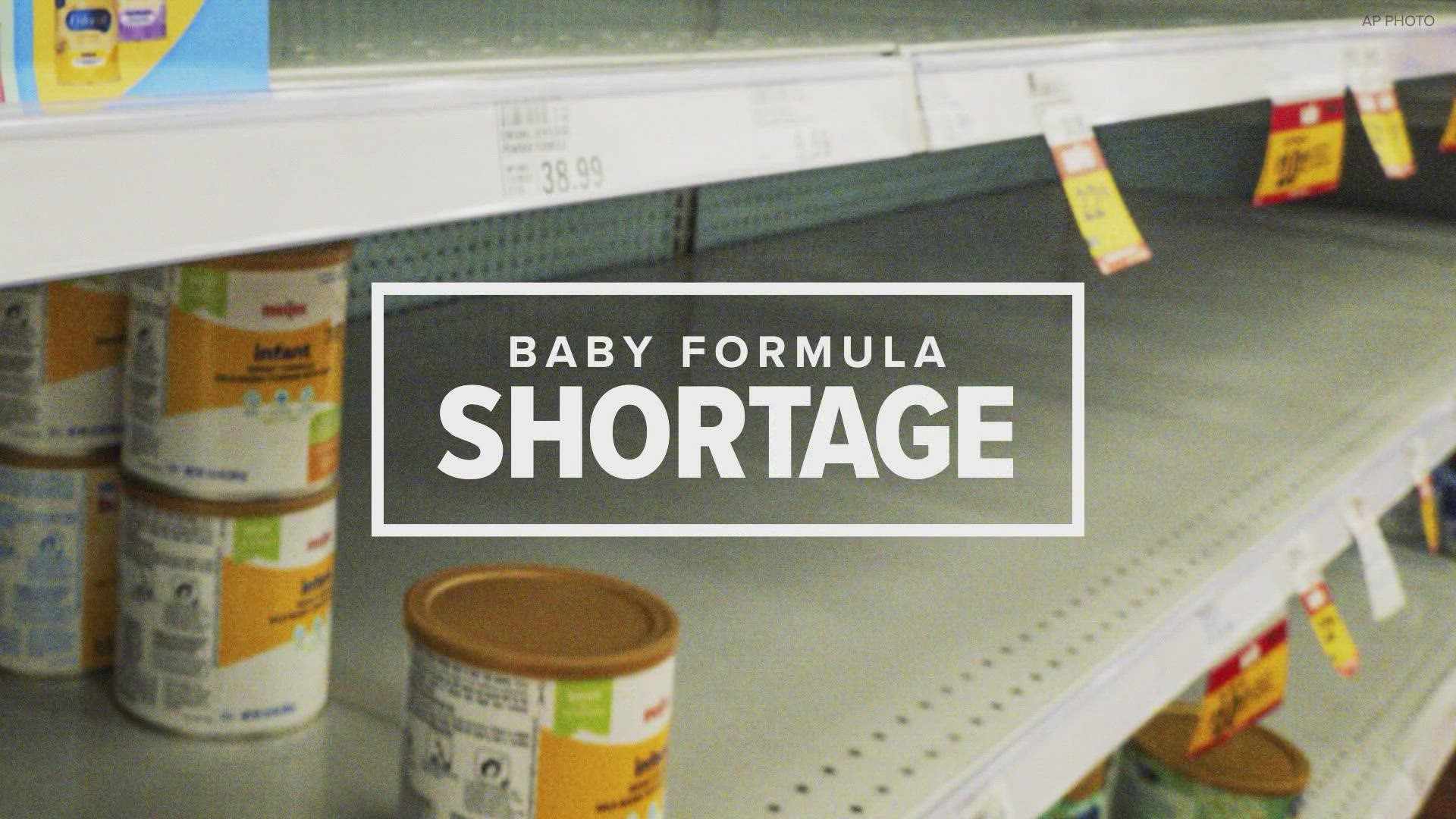 The nationwide infant formula shortage has caused stress for many families. Here is what you can do if you've been impacted.