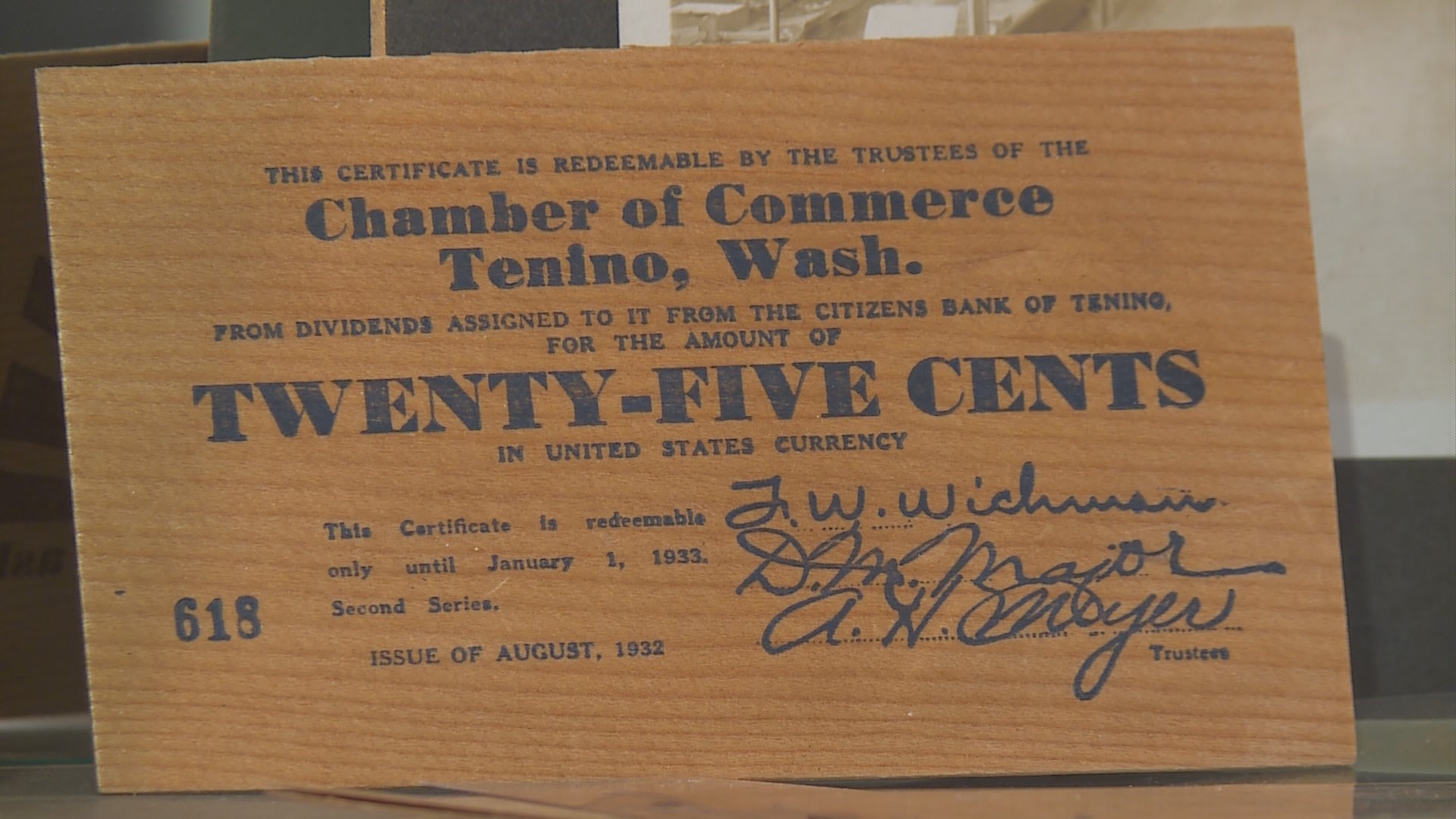 This Thurston County city has a long history of making money out of wood.