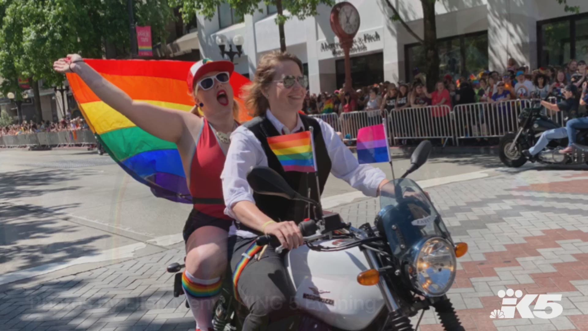 Moments from the 2019 Seattle Pride Parade