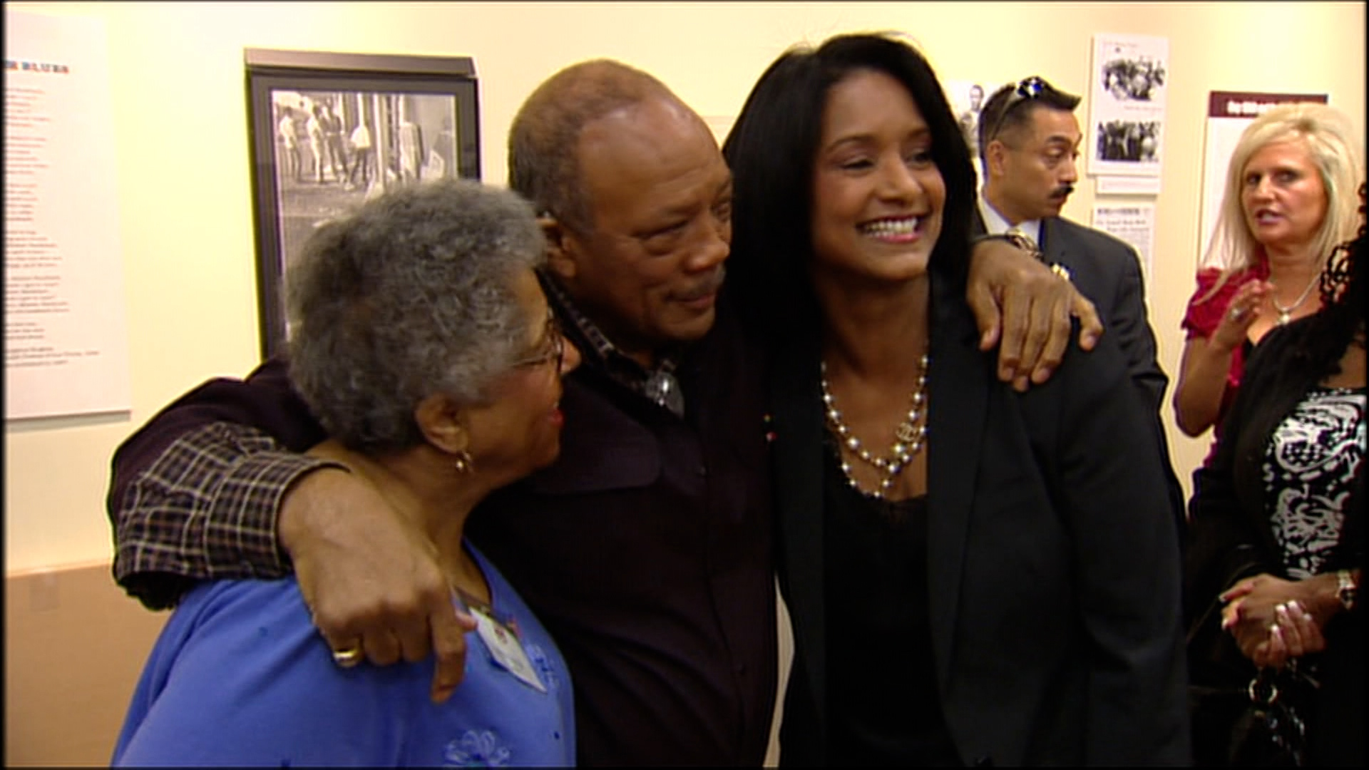 Music producer Quincy Jones speaks with Joyce Taylor in 2009 about the importance of the Northwest African American Museum in Seattle, which opened a year prior.