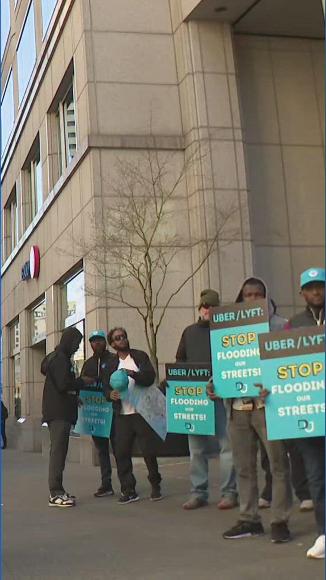 Seattle rideshare drivers protest 'flooded' market, demand Uber and ...