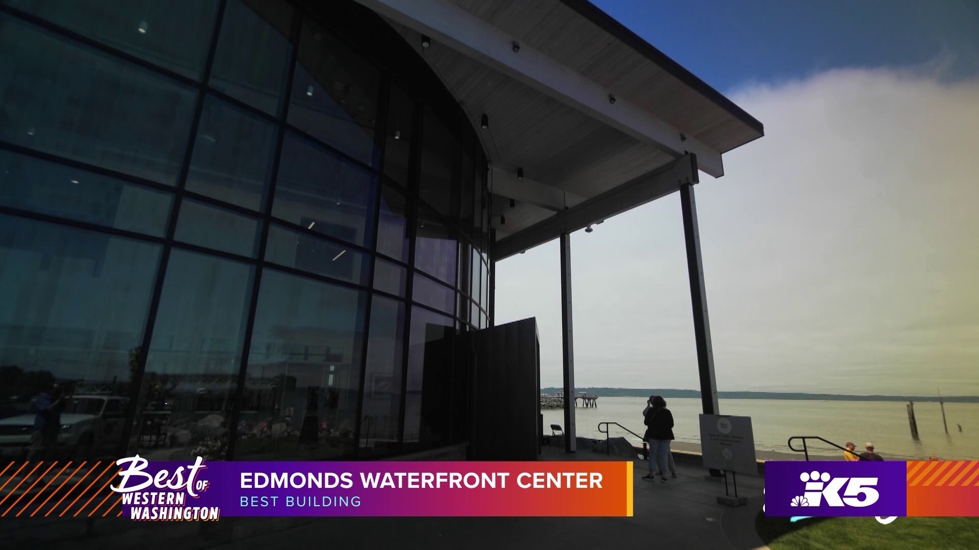 Edmonds Waterfront Center is the winner of Best Building in 2023's Best of Western Washington viewers poll. #k5evening