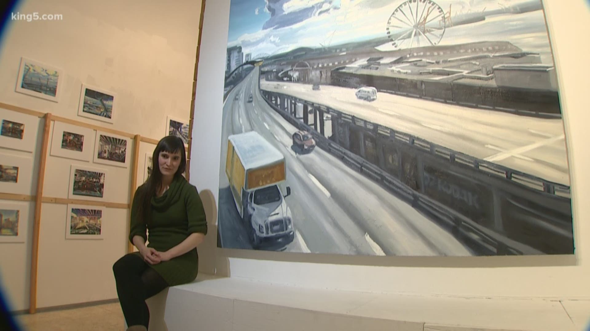 A new exhibit is giving you a look at the Viaduct like you've never seen before.