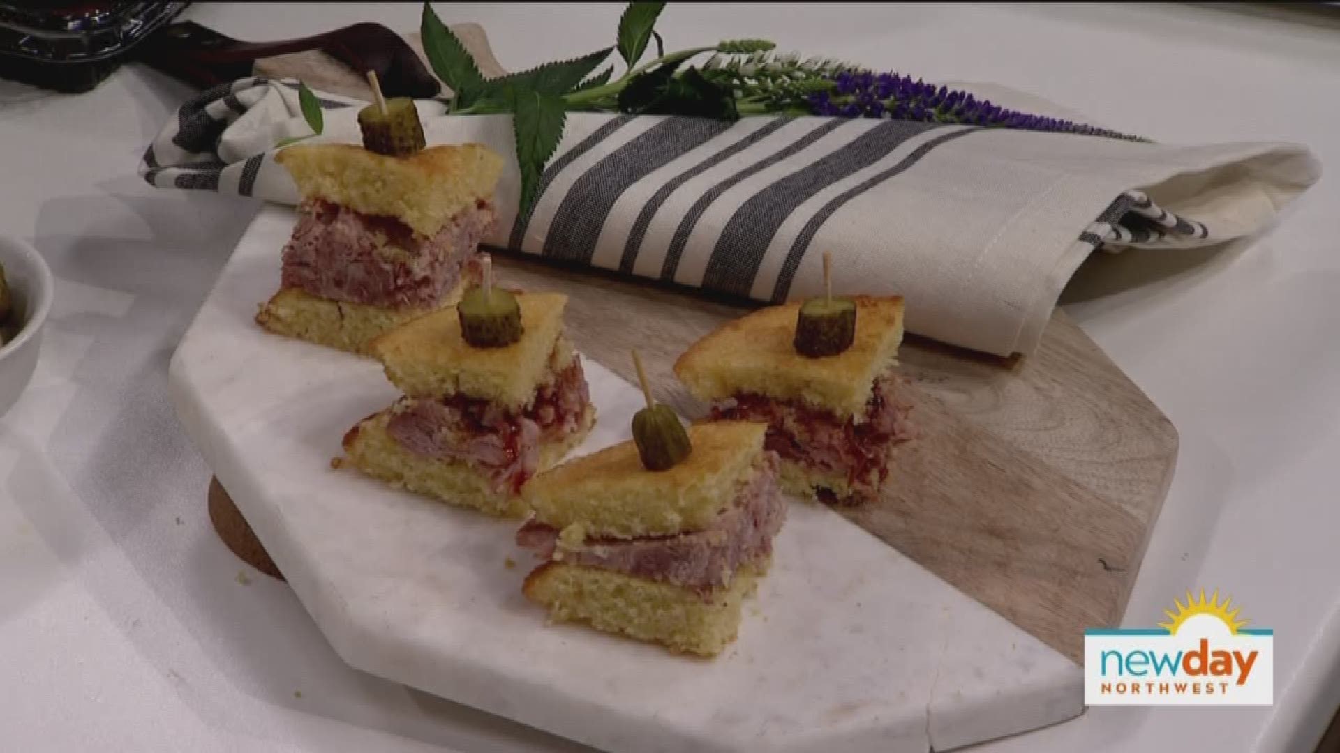 Sheena Kelso from The Invisible Hostess is here to show us how to disguise store-bought items into a gift or party-ready snack to bring along after a quick stop at the supermarket.