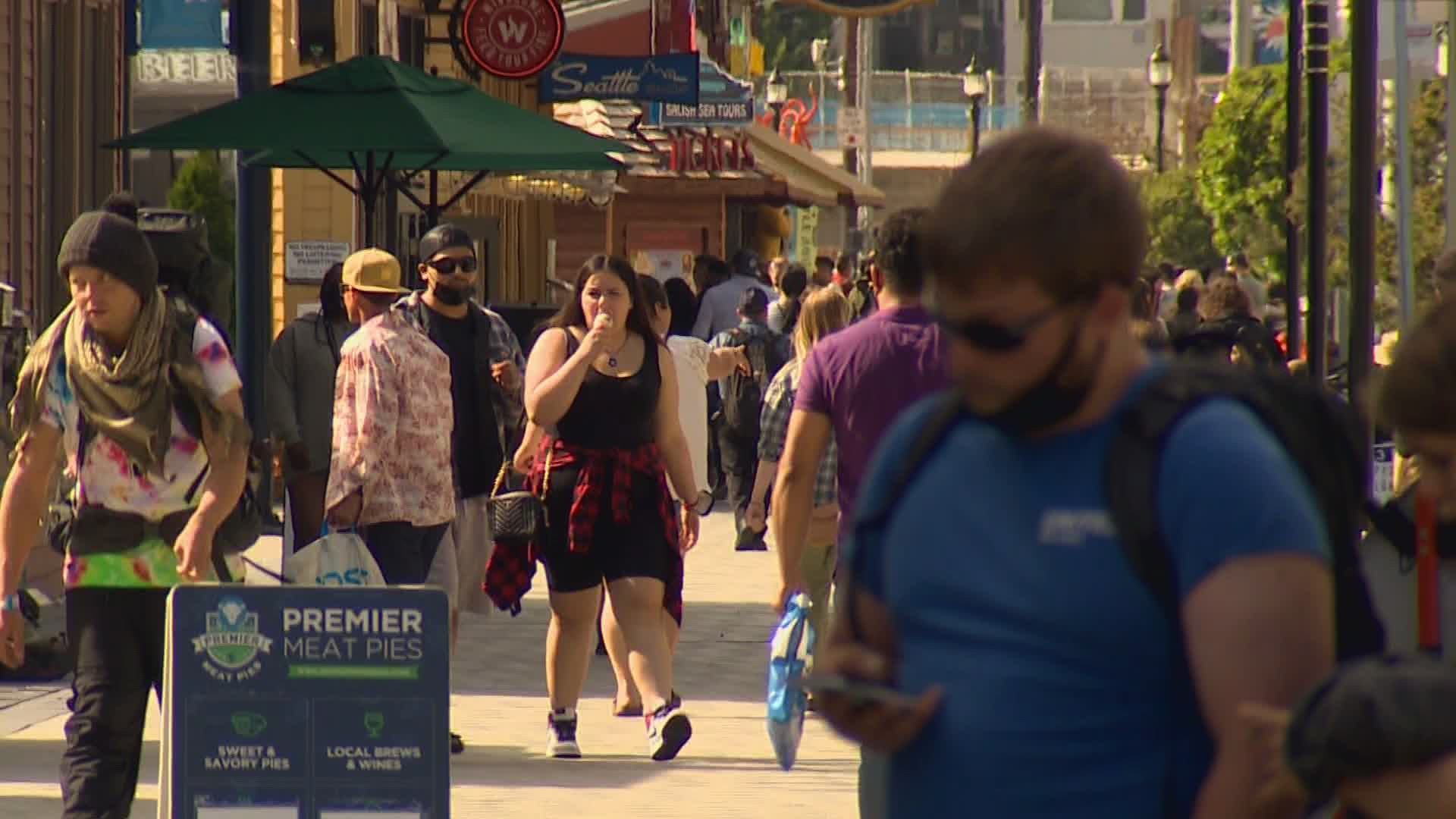 Major events like Ballard Seafood Fest, Capitol Hill Block Party and Friday's sold-out Mariners game make Seattle one of the busiest cities this week.