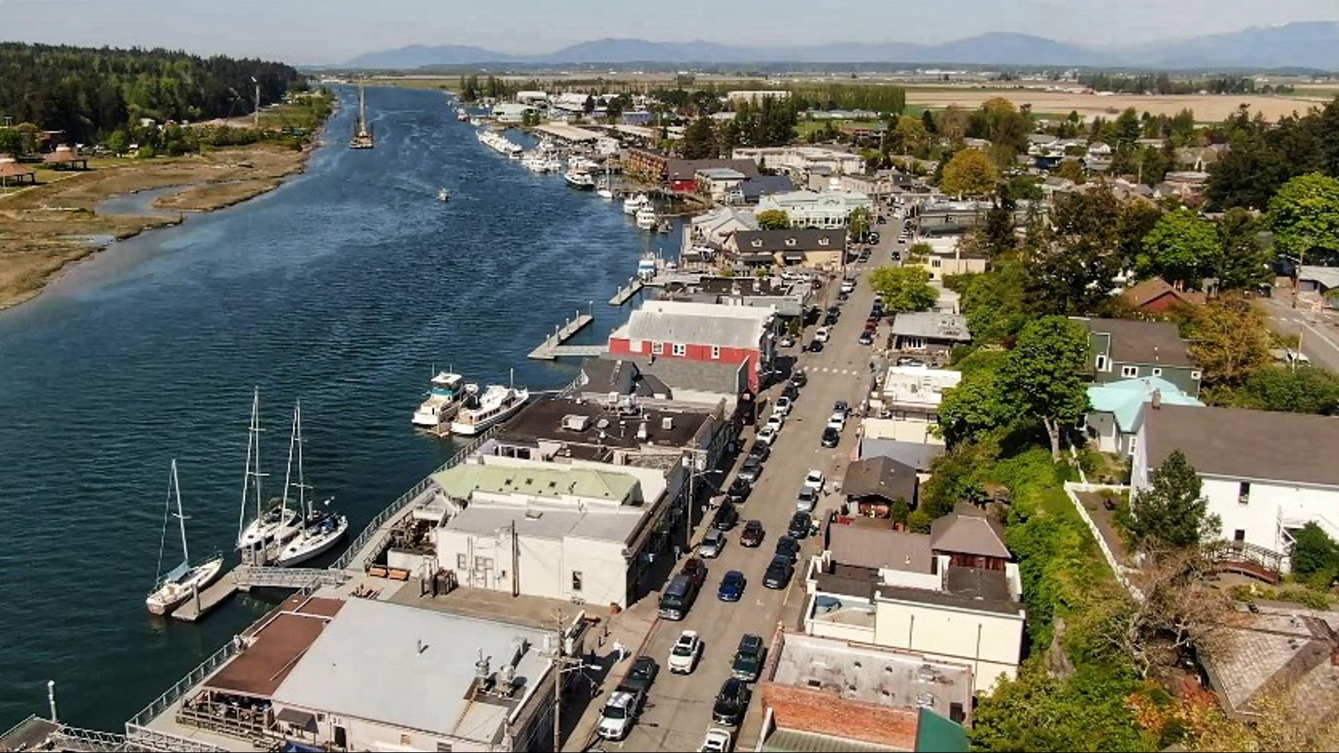 La Conner offers a warm community full of unique shops, eateries, and scenic views of the Swinomish River. Sponsored by Western Washington Hyundai Dealers.