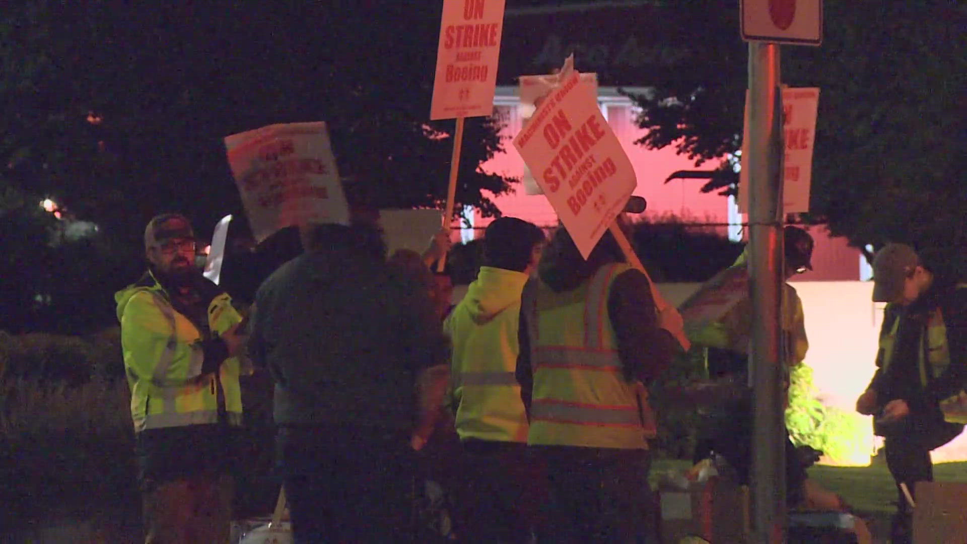 More than 30,000 union machinists are walking off the job at Boeing after rejecting a counteroffer for increased pay from the aerospace giant