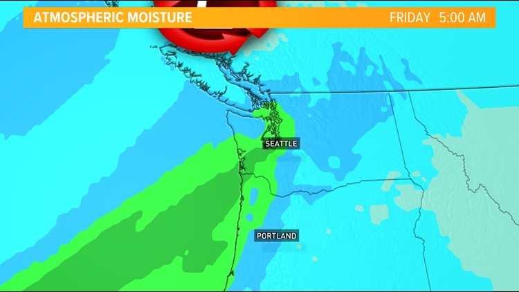 Atmospheric River Set To Deliver Heavy Rain In Pacific Northwest ...