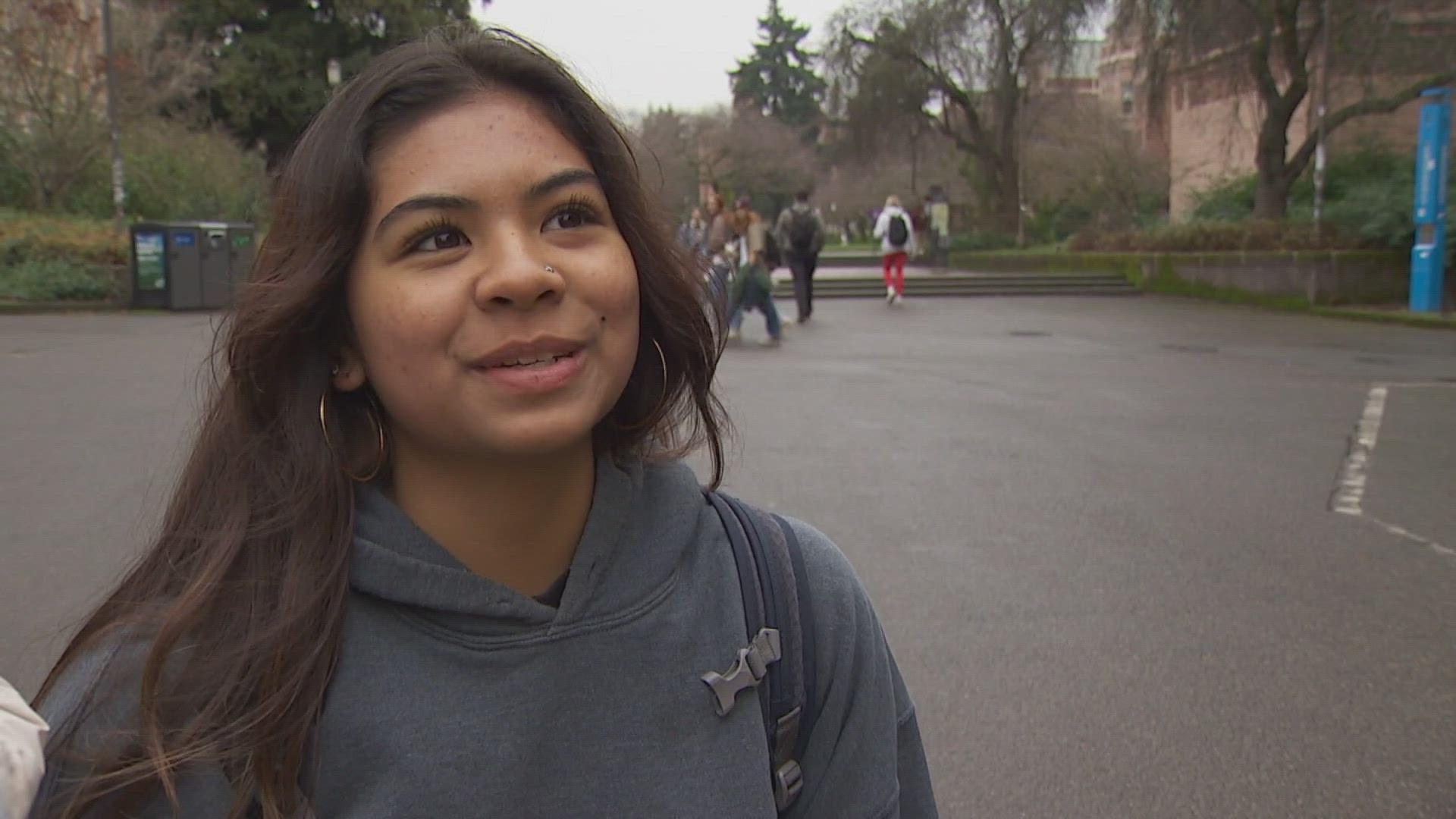 University of Washington students say the mood on campus is "electric" ahead of the National Championship game