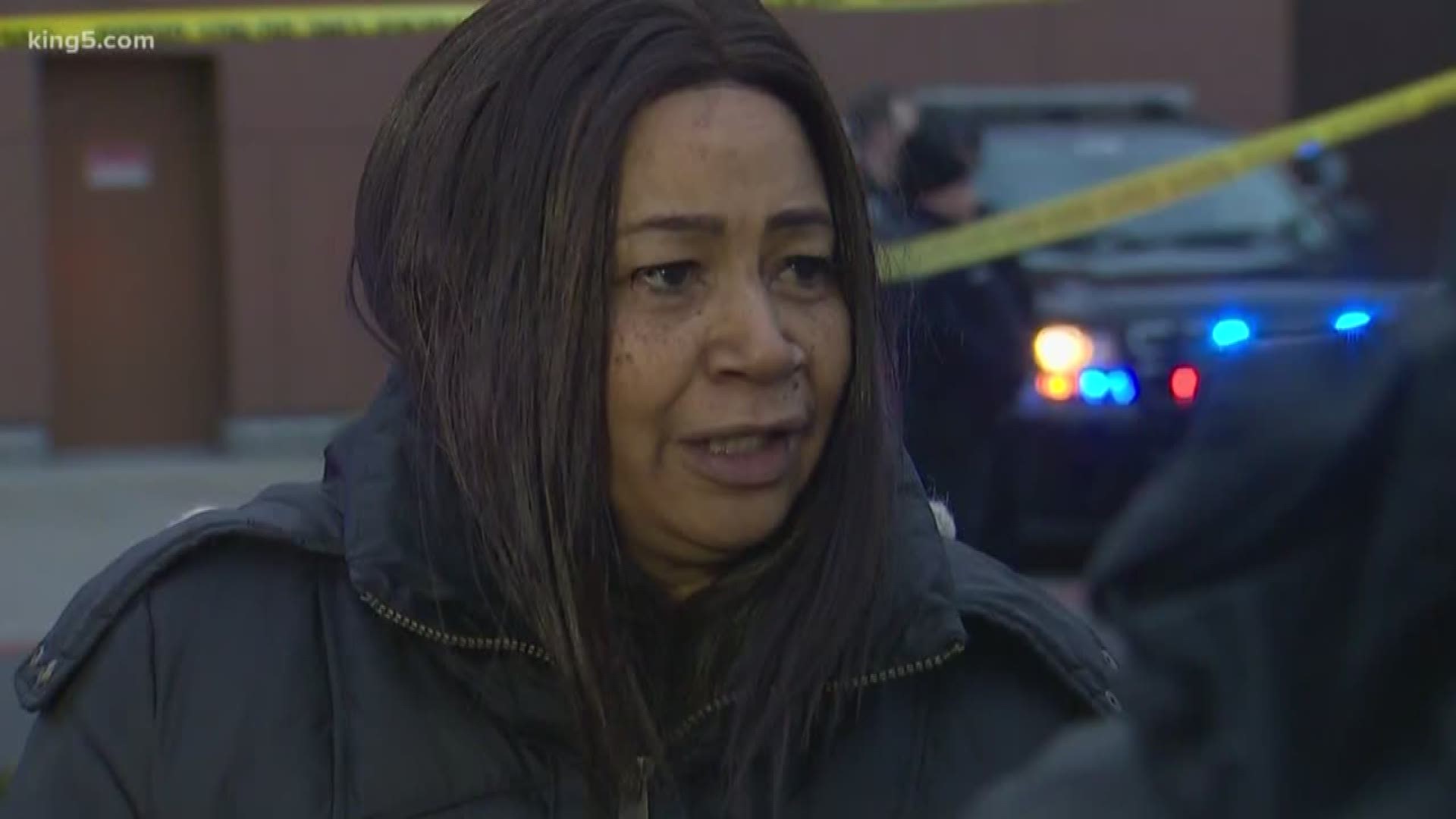 16-year-old killed in shooting outside Renton Walmart. His grieving grandmother spoke from the scene.