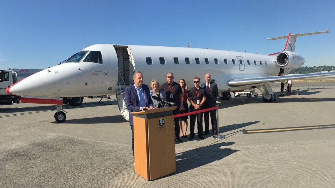 JetSuiteX plans air service between Oakland and Seattle's Boeing Field