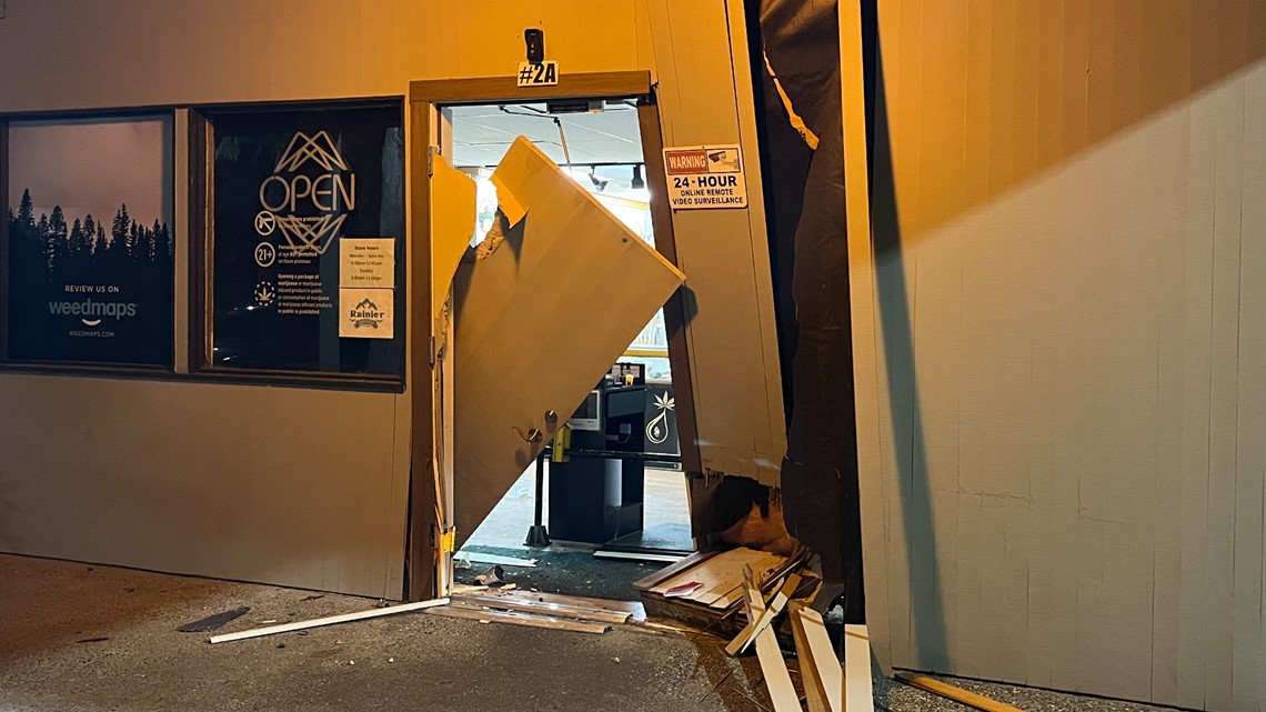 Mountlake Terrace pot shop hit by crash-and-grab burglary - Vimarsana News