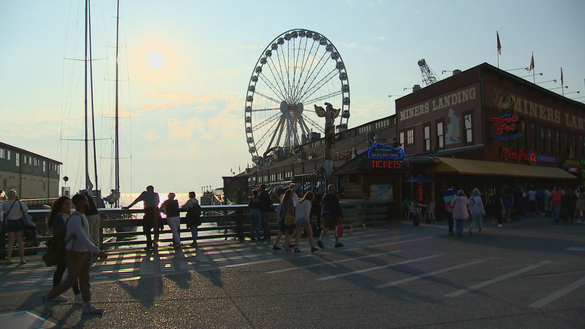 City officials and philanthropists Melinda French Gates and MacKenzie Scott announced a partnership Wednesday to revitalize parks along Seattle's waterfront.