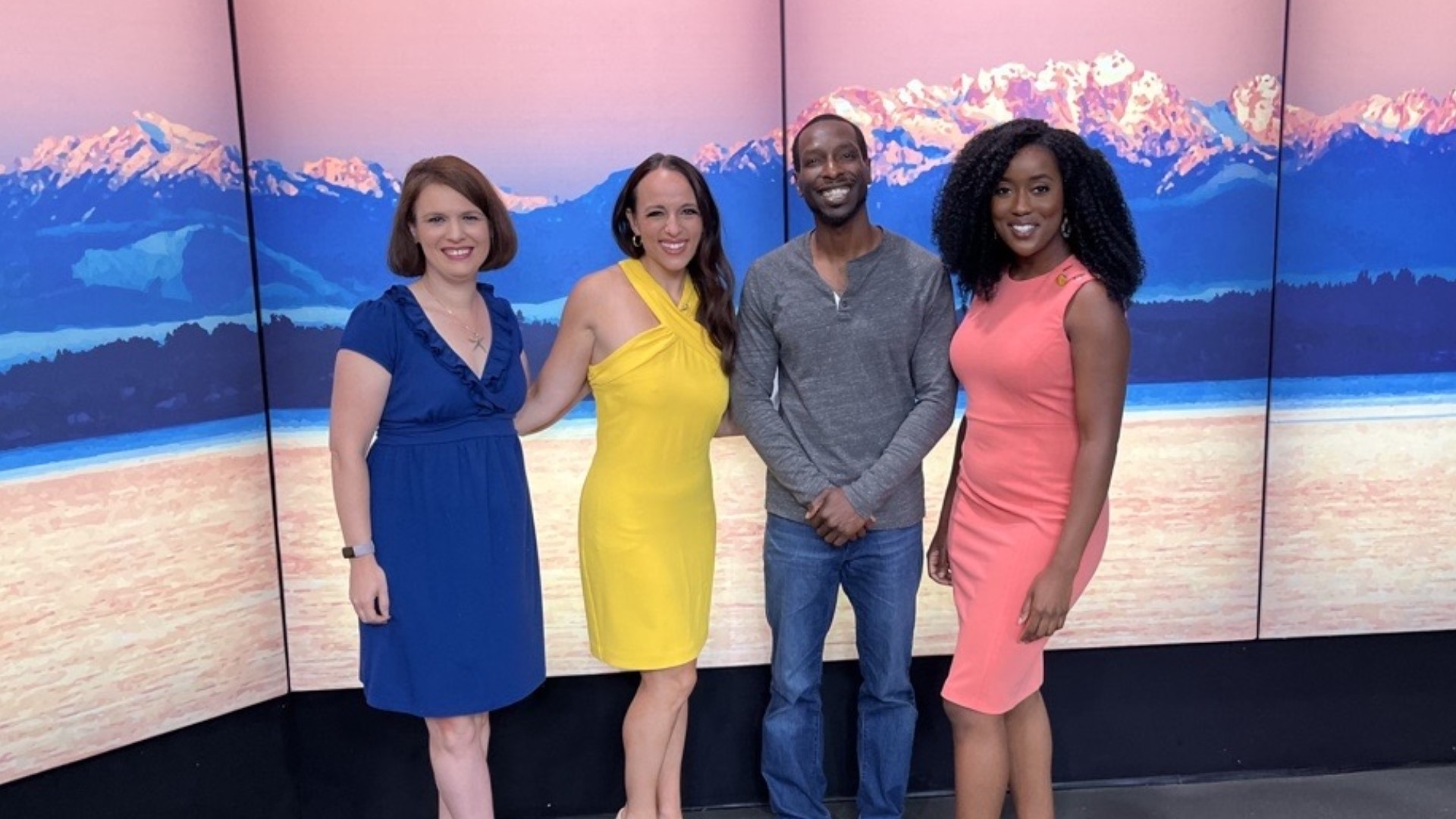 Local Lens' Kelly Hanson, K5 Traffic Anchor Shante Sumpter, South Seattle Emerald Founder Marcus Harrison Green and New Day Producer Rebecca Perry tackle headlines.