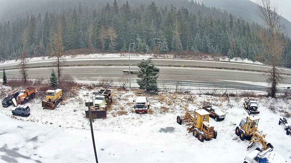 Blustery weather eases in western Washington
