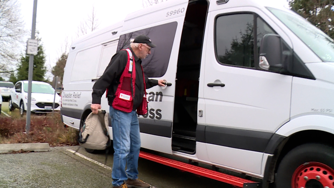 ‘You just go’: Red Cross volunteers from across the U.S. power Washington flood response