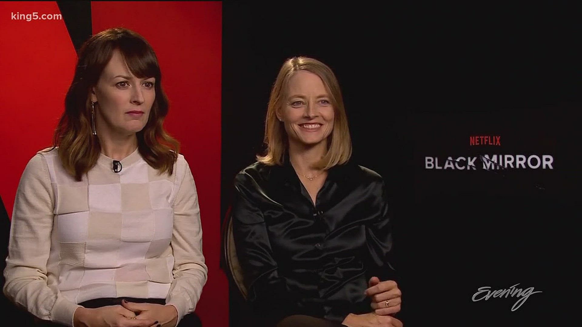 Jodie Foster and Rosemarie DeWitt preview their 'Black Mirror