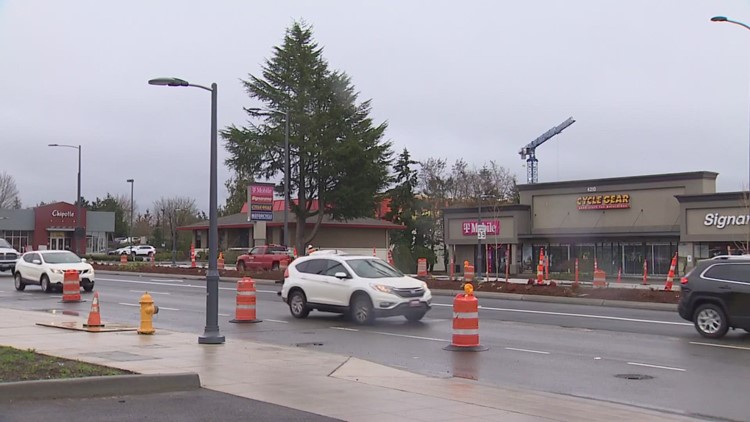 196th Street construction project in Lynnwood to be completed in fall