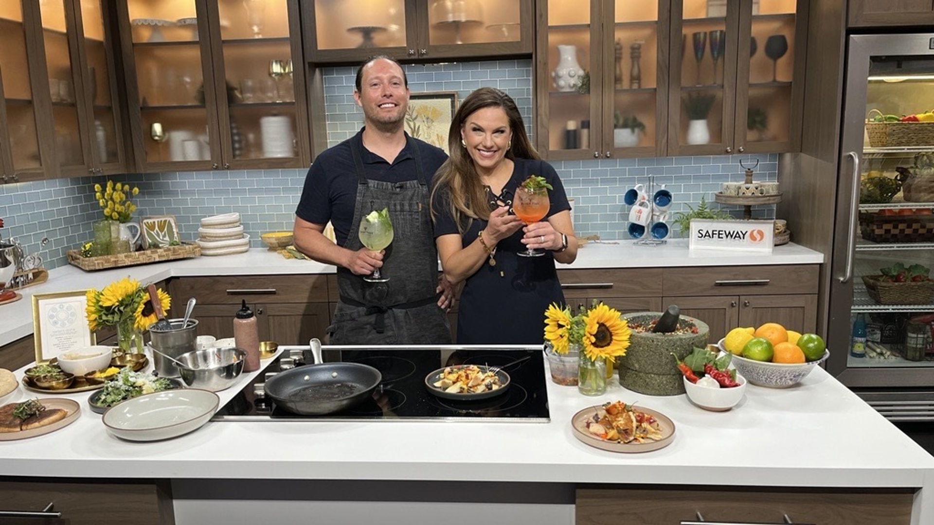 Executive Chef Jacob Dunkelberger chats with Amity about the beautiful Ballard restaurant while preparing Mediterranean-inspired food. #newdaynw