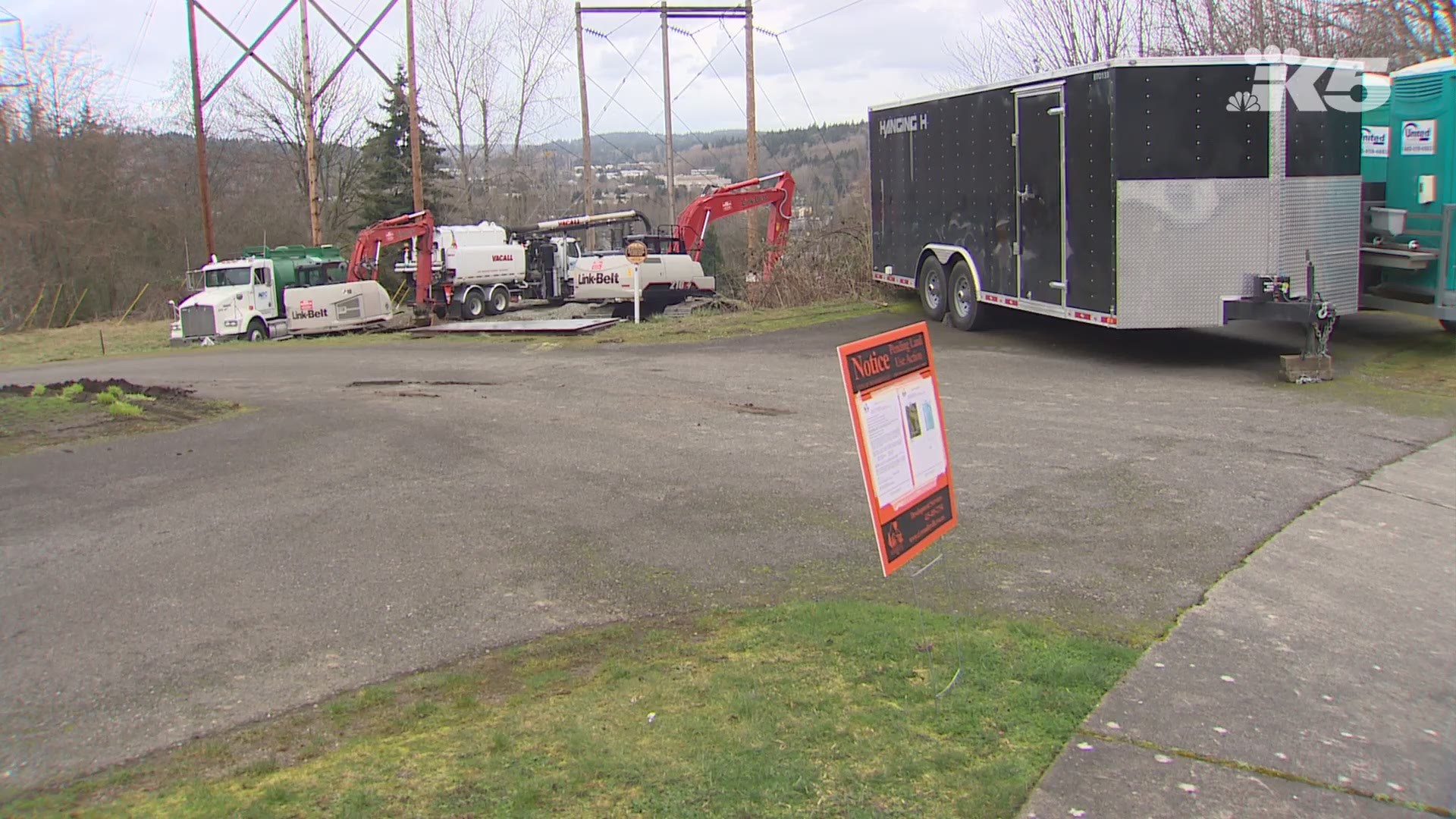 An unknown amount of fuel spilled at the Olympic Pipeline in Woodinville early Sunday morning.