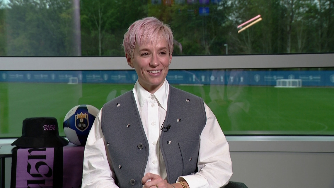 Rapinoe discusses legacy, future ahead of jersey retirement | king5.com