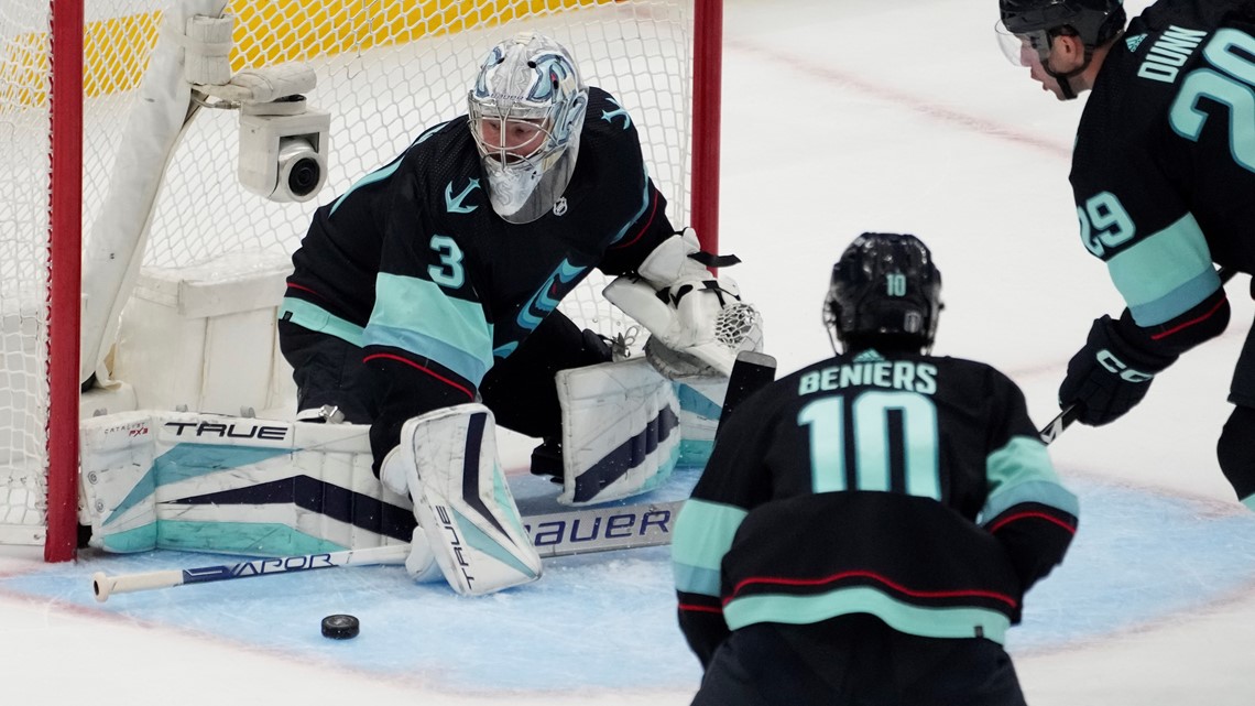 Can the Seattle Kraken tie their series with the Cup champs? | king5.com