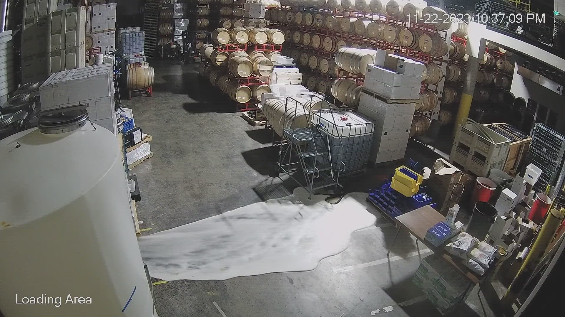 Over $600,000 worth of wine was destroyed by an intruder at Woodinville's Sparkman Cellars in November 2023