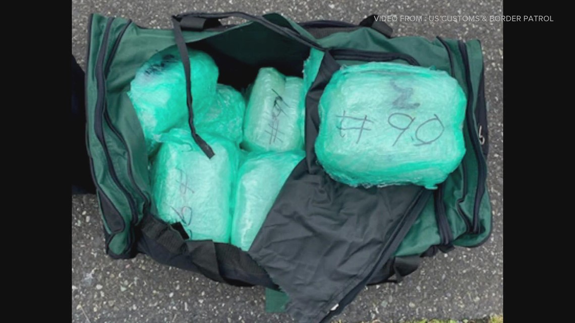 Authorities seize nearly 1,500 pounds of meth near US-Canada border