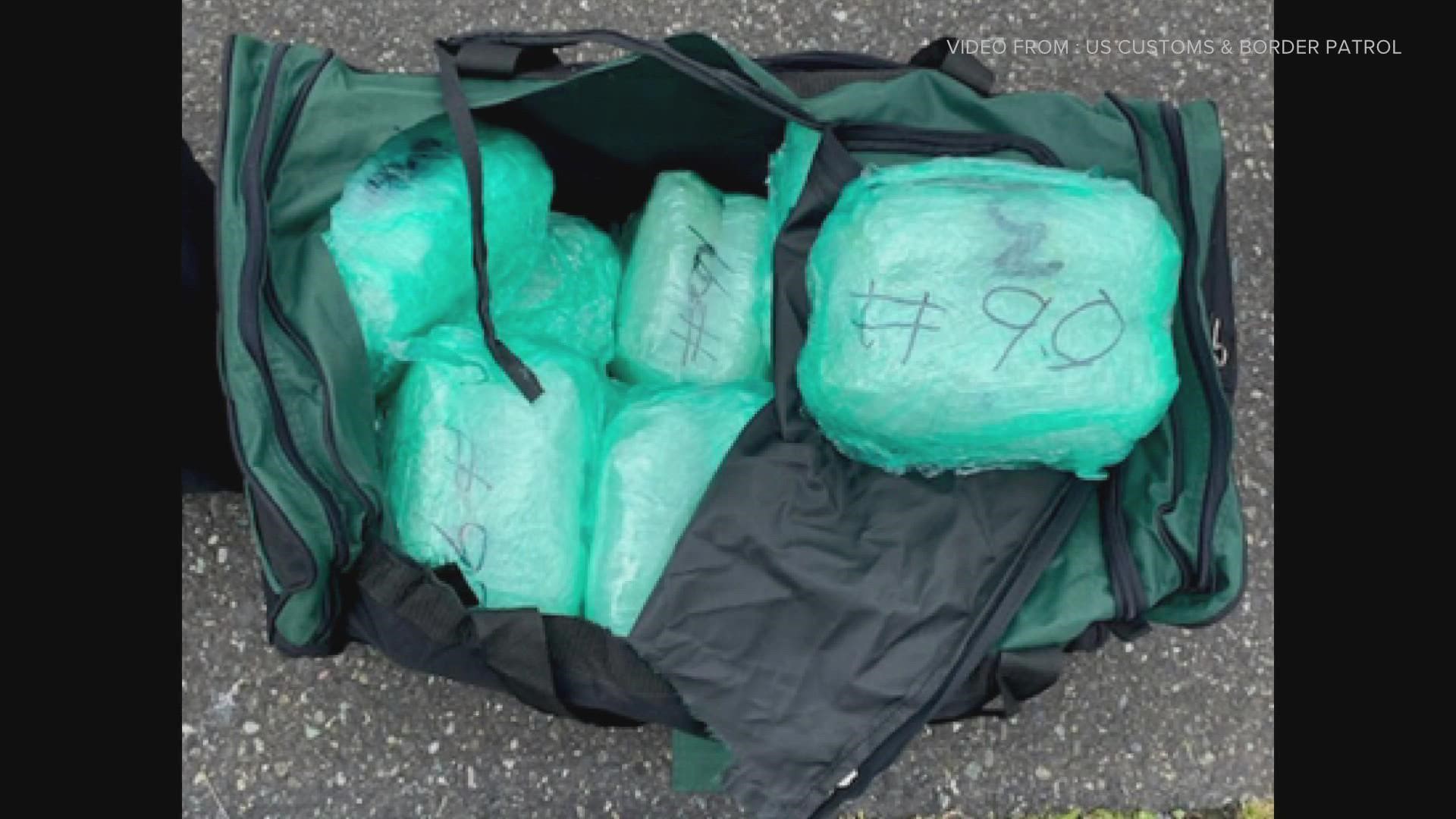 Authorities seized 1,432 pounds of meth from a speedboat as it was headed toward Canada. The suspect faces charges of possession with intent to distribute.