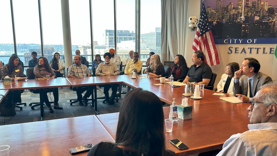 South Asian, Indian communities meet with Seattle leaders - Vimarsana News