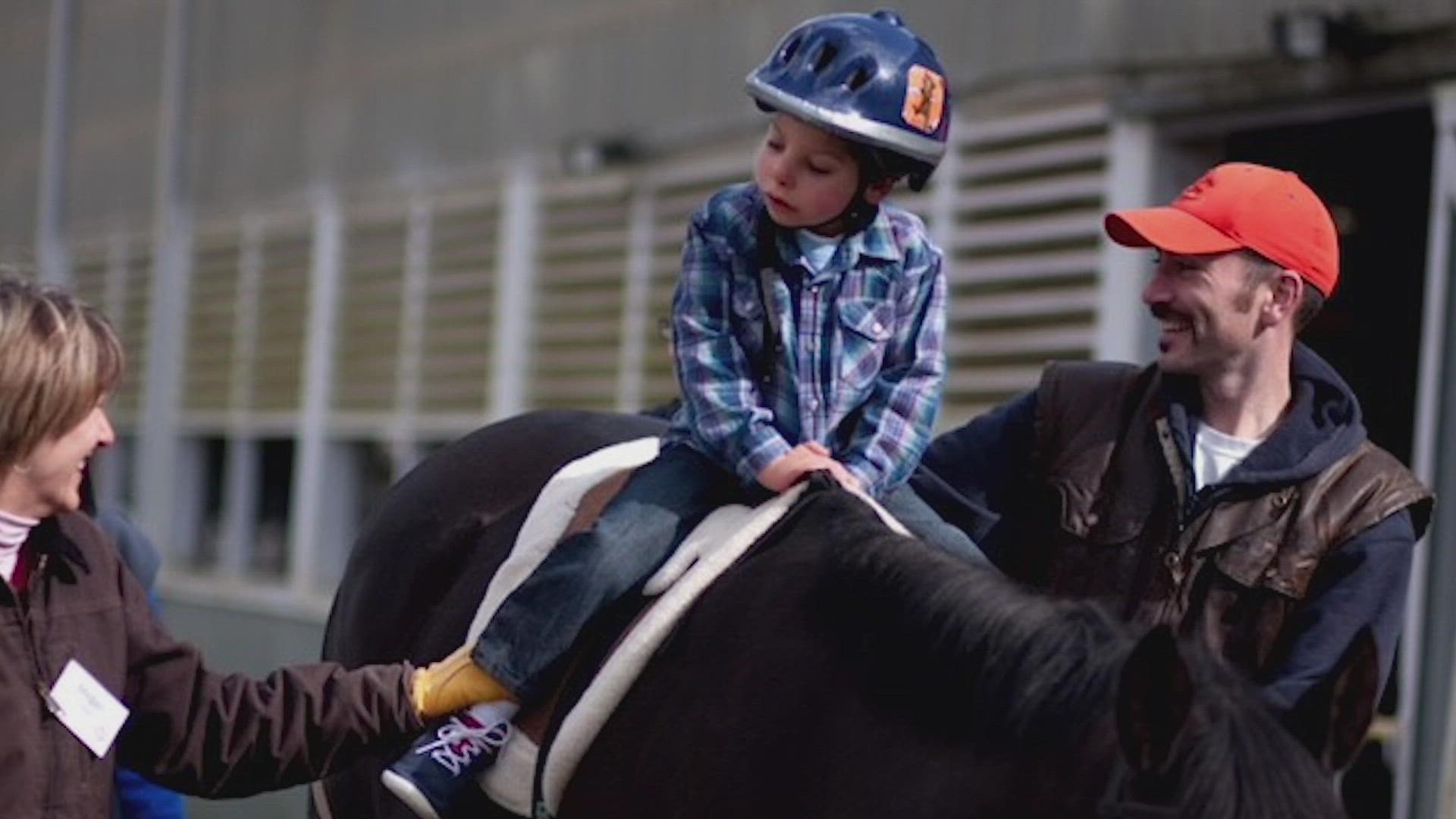 Little Bit Therapeutic Riding Center helps children and adults with disabilities through horseback riding and hippotherapy.