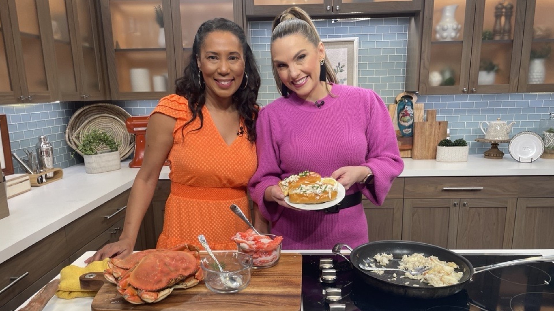 Stephanie Harris-Uyidi, author of "Going Coastal," joined the show to share a recipe and give tips on how to pick good, fresh crab. #newdaynw