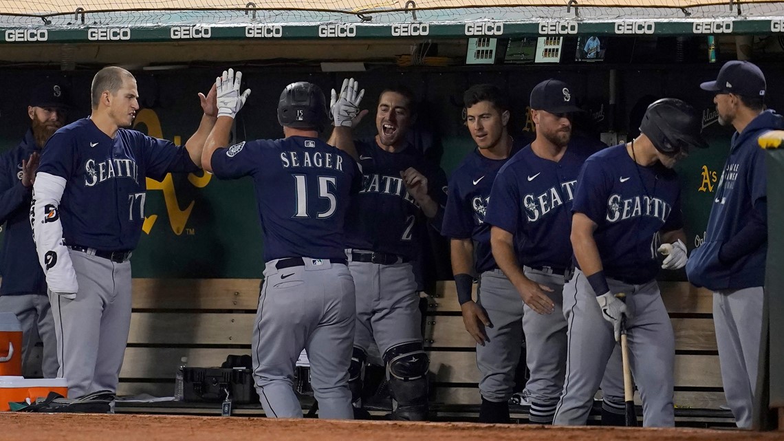 Kyle Seager, Ty France HR, Mariners top A's, move up in playoff race