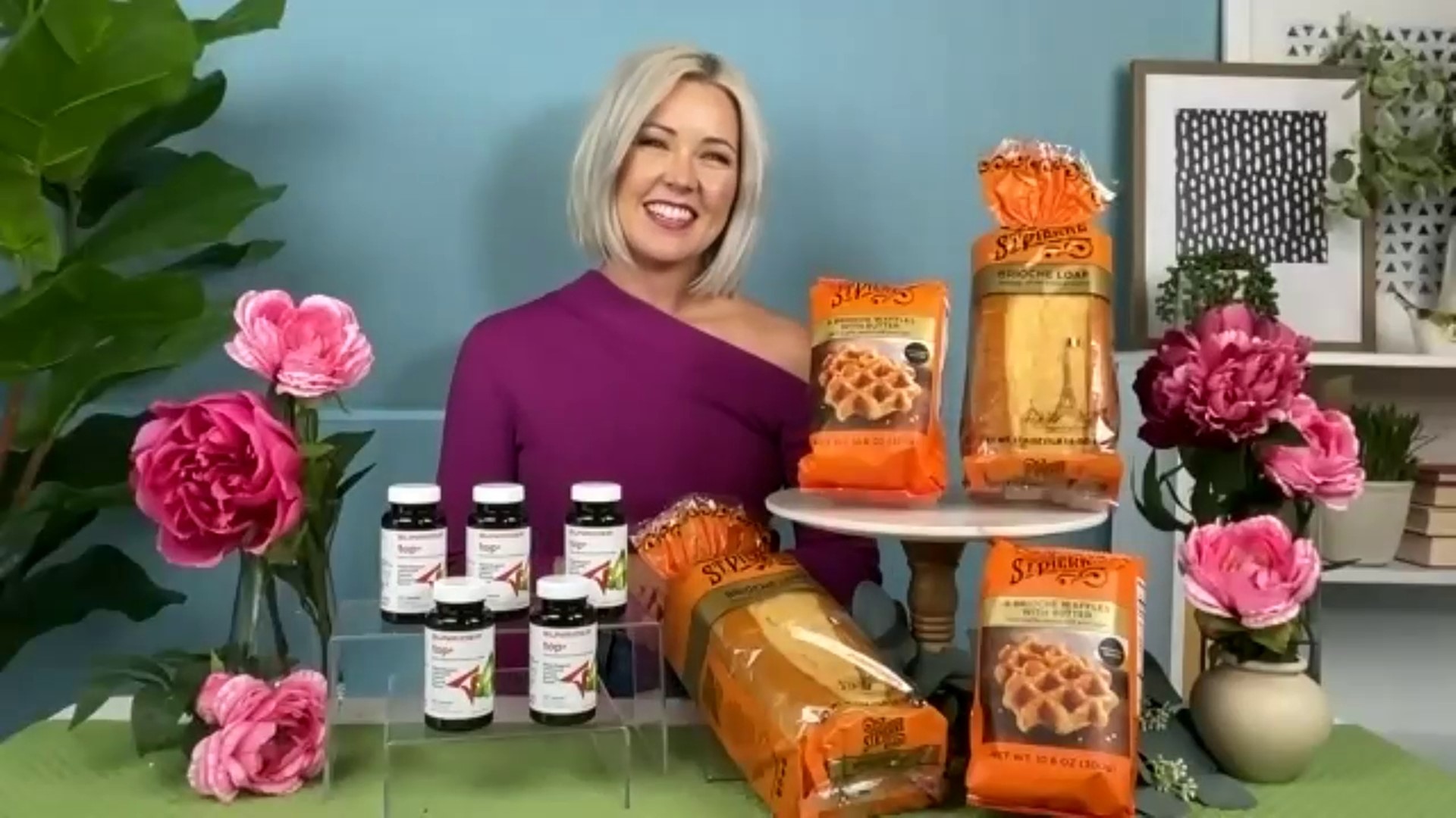 Sunrider Top supplements and St. Pierre brioche are two of Megan Thomas Head's current must haves. Sponsored by Bourbon Blonde Blog.