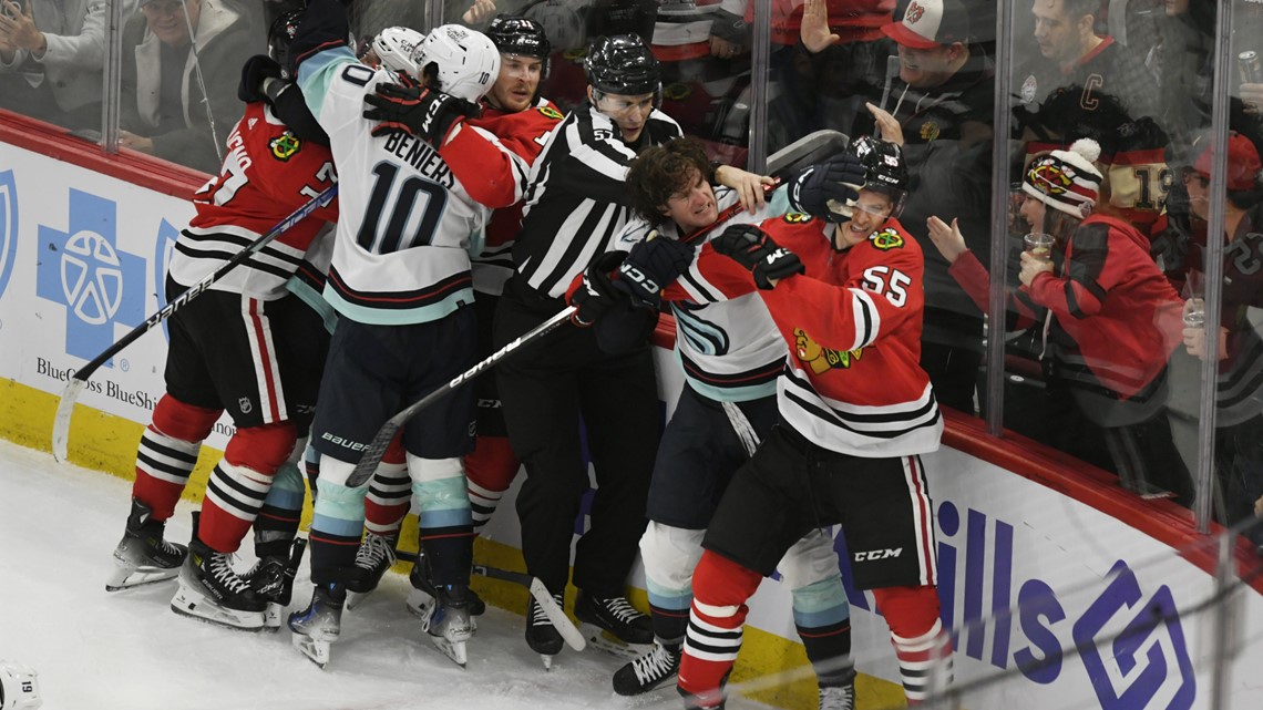 Blackhawks Visit The Kraken, Try To Stop Road Losing Streak | King5.com