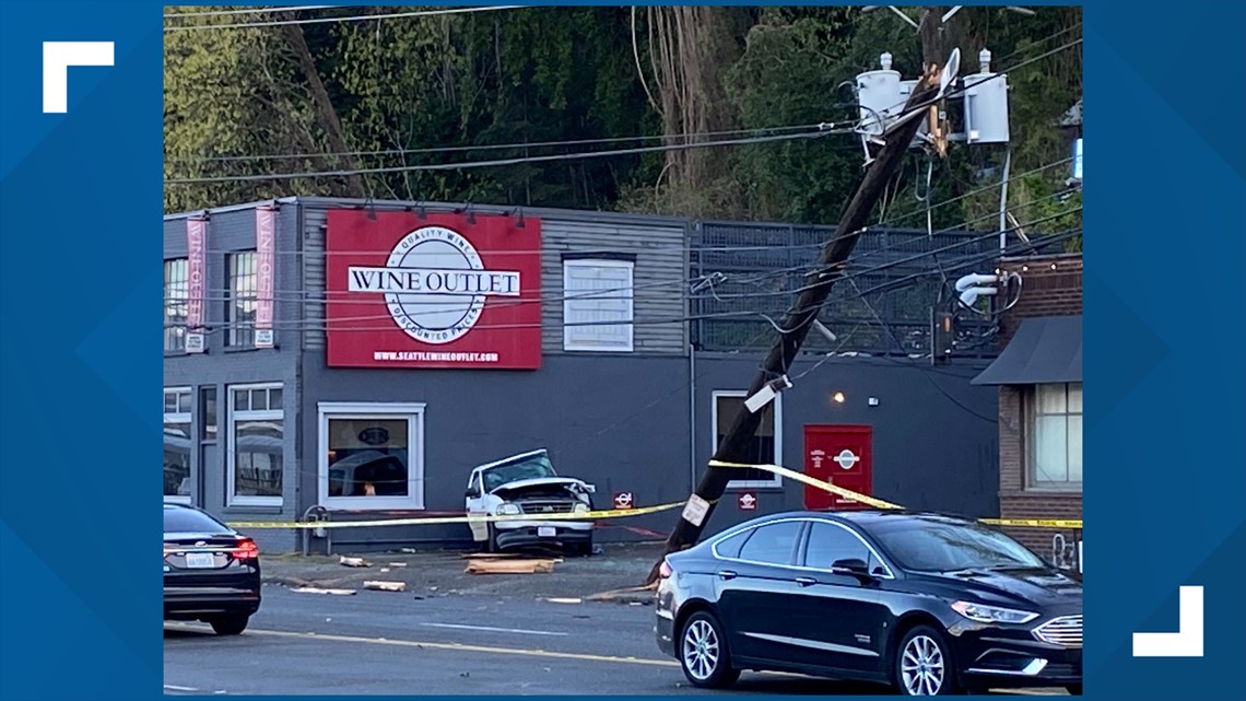 Driver dies after crashing into utility pole in Seattle's Uptown ...