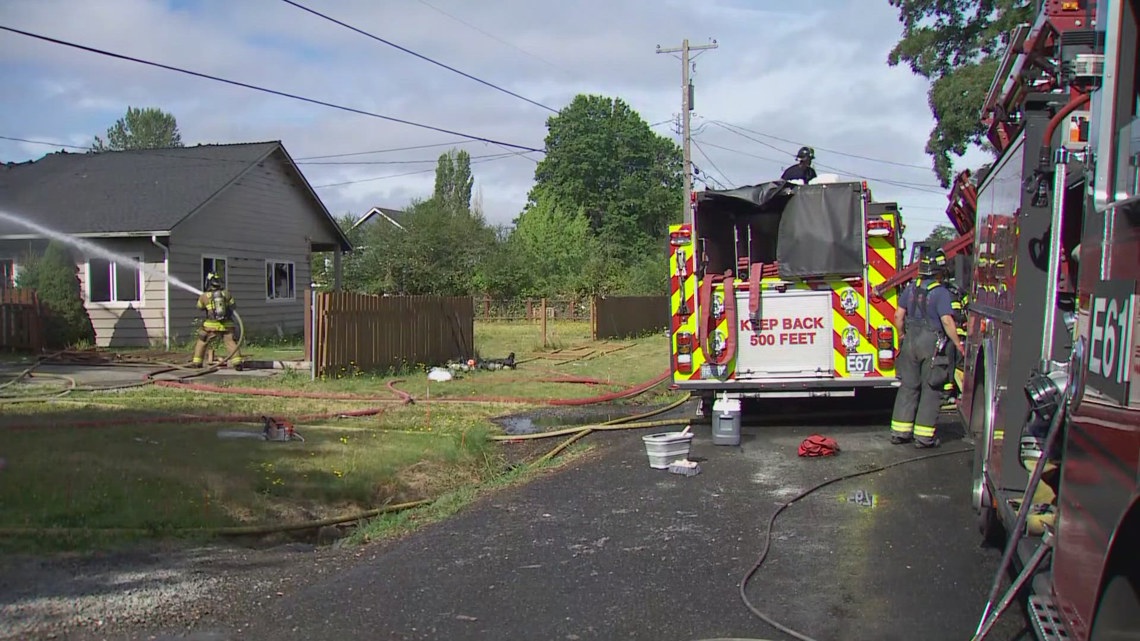 Elderly man dies in fire at adult care home near Tacoma | king5.com
