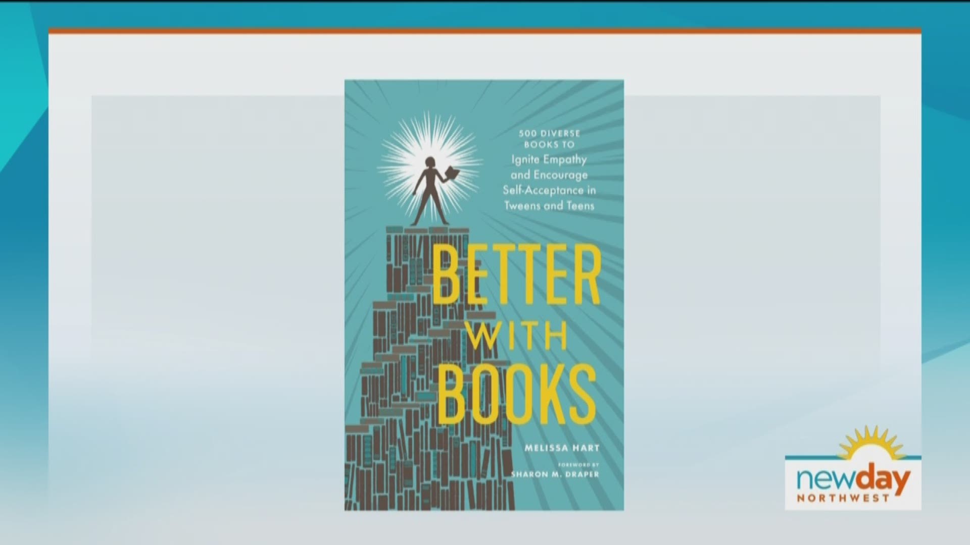 Melissa Hart's new book "Better with Books" includes 500 recommendations of books about a wide variety of topics.