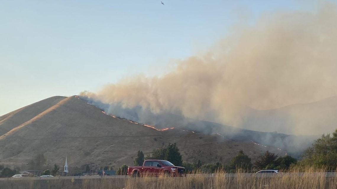 Wenatchee Valley farmer on Red Apple Fire in Chelan County | king5.com