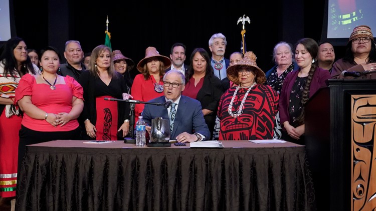 Inslee signs first-of-its-kind alert system for missing Indigenous people into law