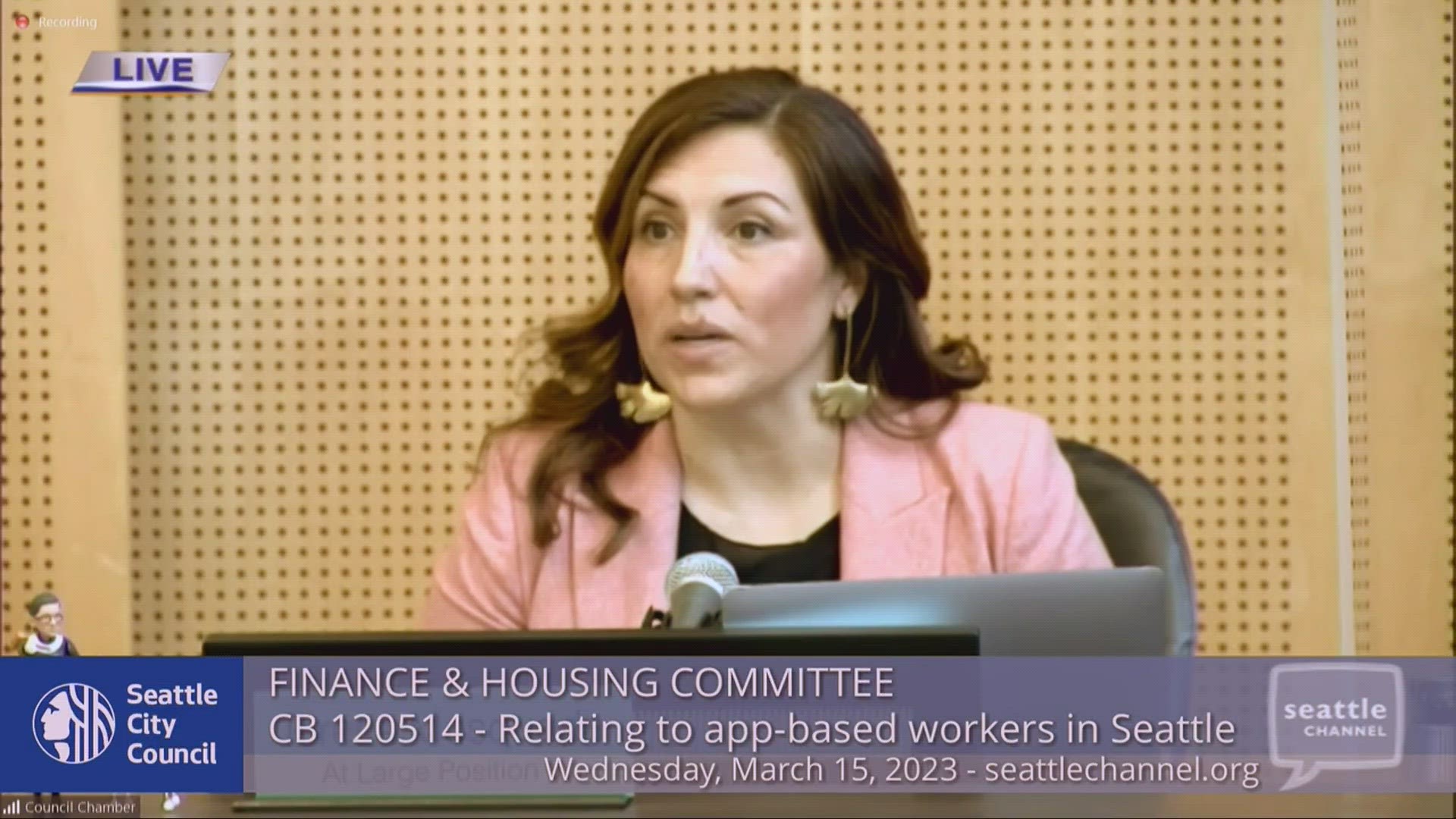 On Wednesday, the Finance and Housing Committee discussed legislation that would create permanent Paid Sick and Safe Time rights for app-based workers in Seattle.