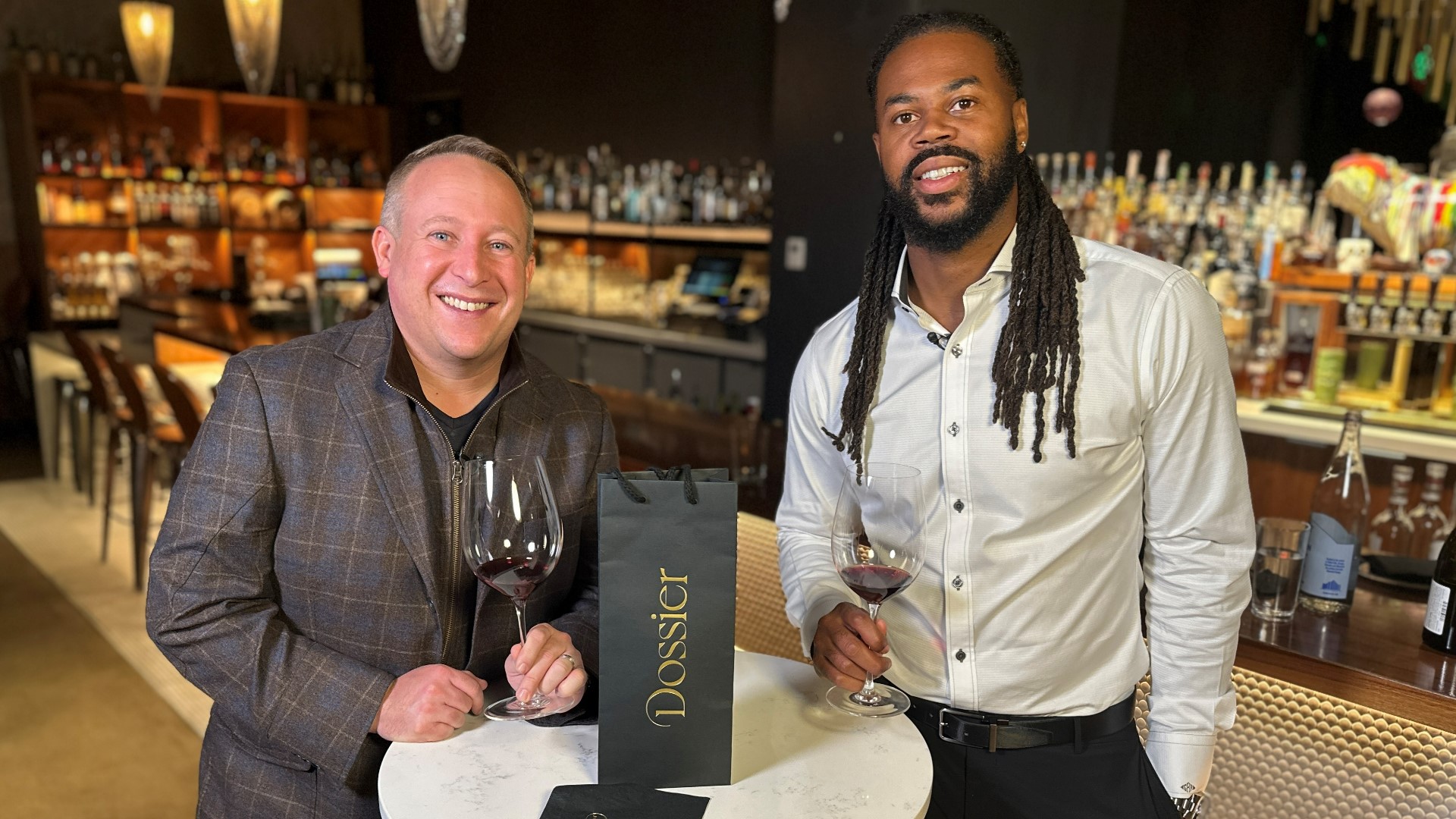 Sidney Rice and business partner Tim Lenihan founded Dossier Wine, made in Walla Walla. #k5evening