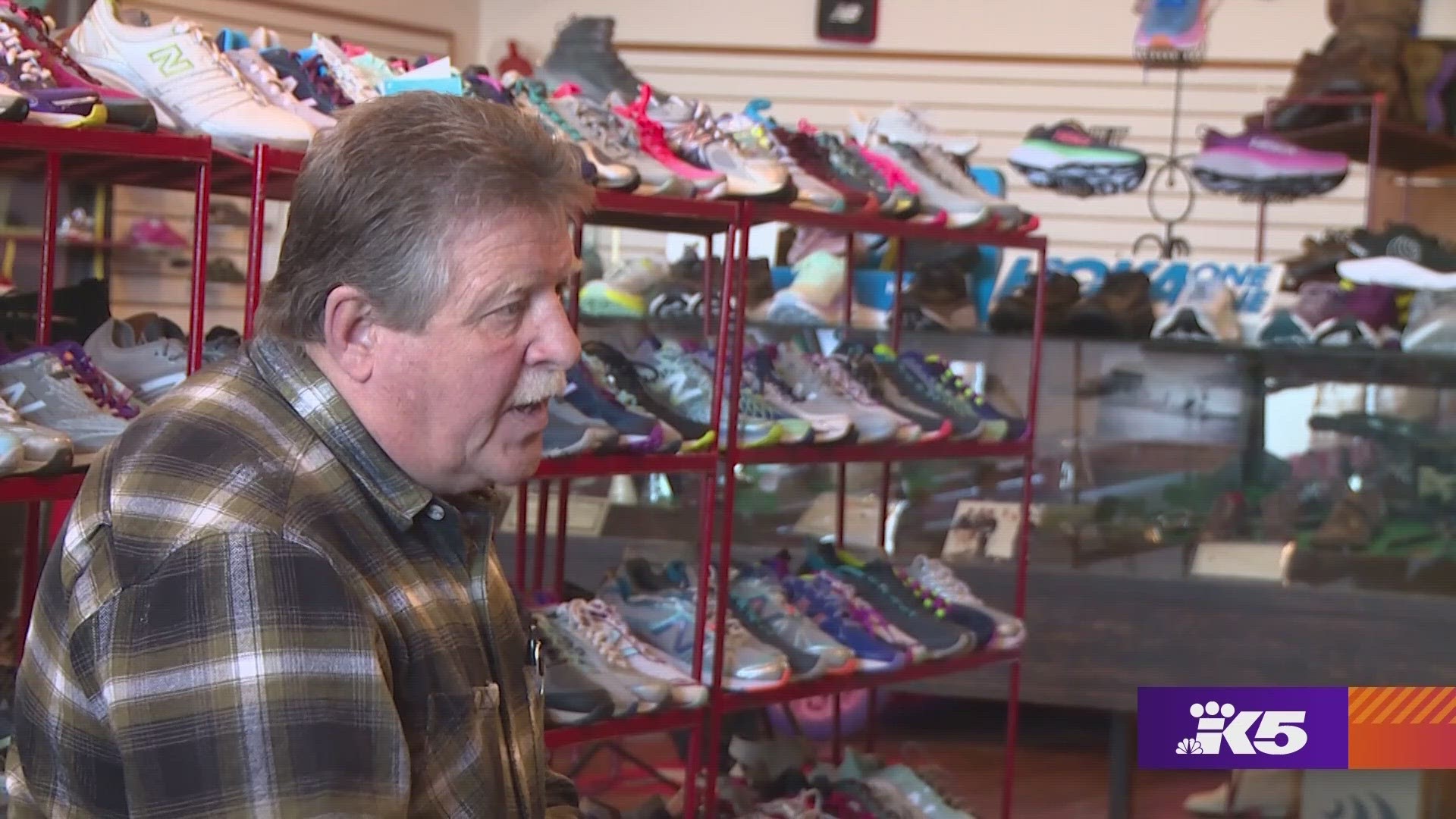 Vintage murals, a former brothel and a proper fit are a few of the things you'll find at Family Shoe Store. #k5evening