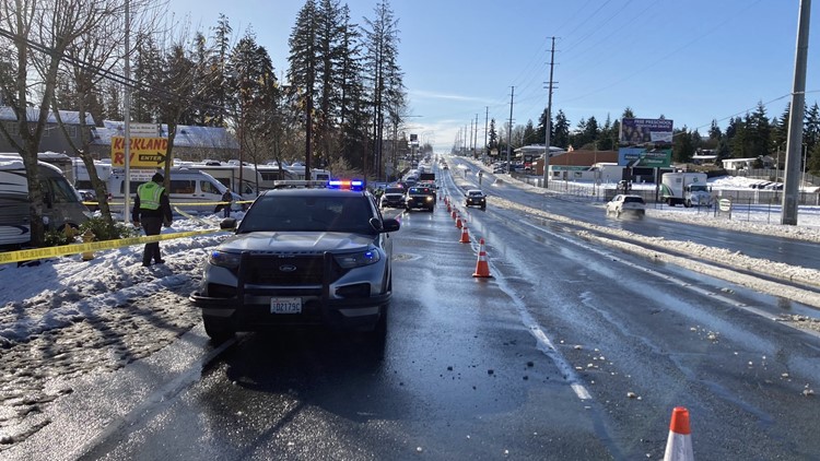 Hit-and-run suspect accused of killing Everett man shoveling snow along SR 99 in custody