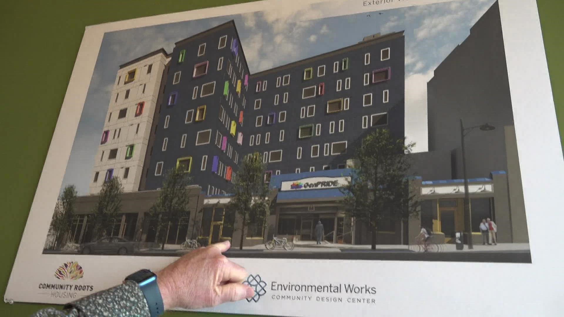 'Pride Place' in Seattle's Capitol Hill neighborhood will include 118 apartment units for LGBTQIA+ seniors, a clinic, GenPRIDE offices and more.