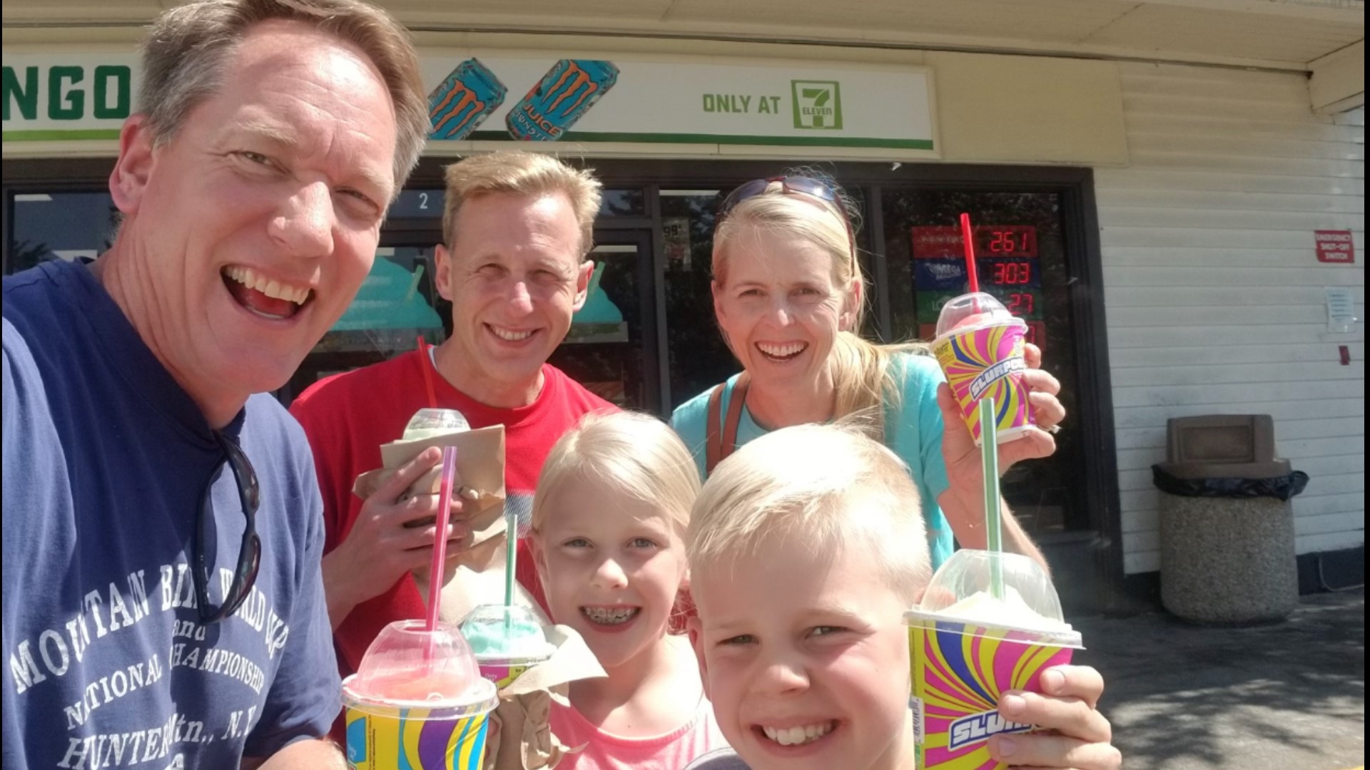 Enjoy a free Slurpee from 7-Eleven on Tuesday
